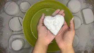 **sped up** - Grey Clay Soil Amsr water crumbling #oddlysatisfying 
