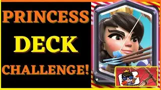 ТОП-3 ЛУЧШИХ КОЛОДЫ ДЛЯ ИСПЫТАНИЯ ПРИНЦЕССЫ - CLASH ROYALE 👑