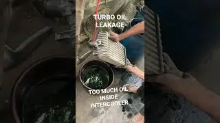TURBO CHARGER OIL LEAKAGE #MARUTI #SWIFT # DIESEL