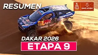 Roma y Sainz lideran, Al-Attiyah se pierde - Resumen Etapa 9 Dakar 2026 | SoyMotor.com