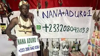 Nana Aduro is not a small name. NANA ADURO is the best spiritual man in Africa. No one. 