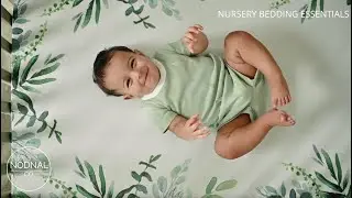 NODNAL Co. Baby Bedding Essentials - Bassinet, Crib, Mini Crib, and Pack n Play Sheets