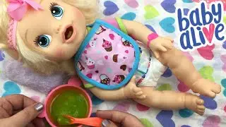 BABY ALIVE My Baby All Gone Doll Feeding and Changing