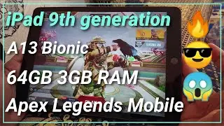 iPad 9th gen Apex Legends Mobile HANDCAM GAMEPLAY 60 FPS
