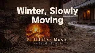느리게 흐르는 겨울 (Winter Flows Slowly) | Quiet Healing Moments - Cinematic Korean Instrumental 🏠❄️