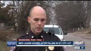 IMPD Deputy Chief hospitalized after injury in city parking lot