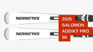 Discover the 2025 Salomon Addikt Pro 66, a high-performance all-Mountain ski