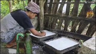 Tapping Rubber 📍 Buangmun Village, Vangaitang 