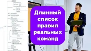 Team agreements &mdash; длииинный список командных соглашений для Team canvas