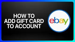 How To Add Ebay Gift Card To Ebay Account Tutorial