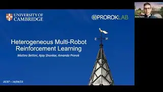 Heterogeneous Multi-Robot Reinforcement Learning - Talk