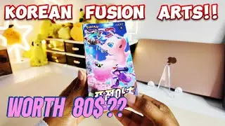 Unboxing Rare Korean Fusion Strike /Fusion Arts Booster Box! #pokemonunboxing #pokemonfusionstrike
