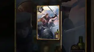CERYS AN CRAITE #cardgame #thewitcher #gaming #gwent #cerys #human #warriors #skellige #gameplay