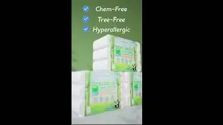 Naturezway mega plant-based paper towels! 120 sheets per roll that will last months!
