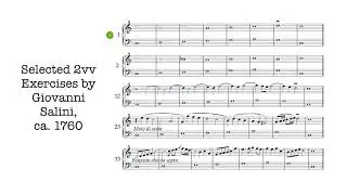 Video 10.1--Two-Voice Counterpoint by Salini