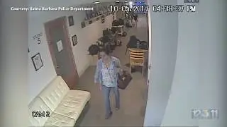Santa Barbara Police release surveillance video of female theft suspect