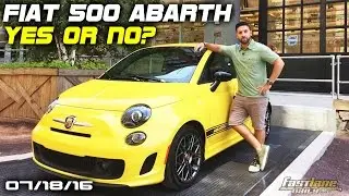 The Fiat 500 Abarth: Yes or No? - Fast Lane Daily