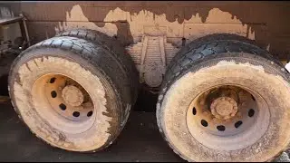 Washing a Full Mud Truck With High Water Pressure #asmr #satisfying