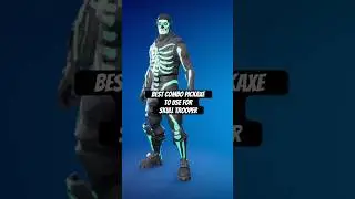 Skull Trooper Best Pickaxe Combo #fortnite #shorts