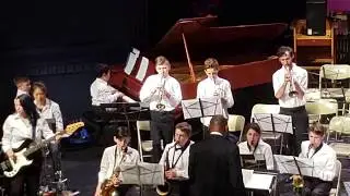 Moanin' - MYS Jazz band rehearsal (Alex Tran, piano)