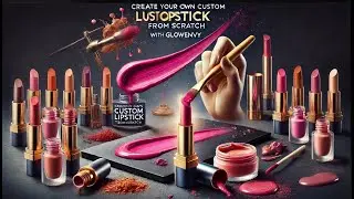 Create Your Own CUSTOM Lipstick from Scratch with Glowenvy