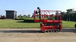 Mantall crawler scissor lift XE80CT OR