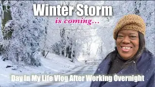 The COLDEST Day Ever is Coming: Chicken Tortilla Soup Recipe/ Working Double Shifts Vlog 