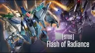 [FR] Ouverture du starter deck ST08 Flash of radiance du gundam card game