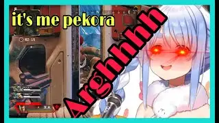 Pekora Had A Mega Rage During Apex Legend Match [Hololive/Eng Sub]