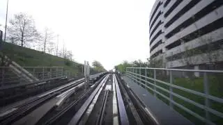 Train ride: CDGVal. Terminal 1 to Terminal 2 16/04/17