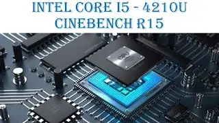 Intel Core i5 4210U Cinebench R15 benchmark