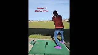 Cancha de Pr&aacute;cticas. Madera 5. objetivo 100 m. Golf adaptado. 10 Jan 26. 🌤️8 gr. 💪 Good 💯