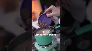 making hot chocolate with N but it's ASMR #shorts