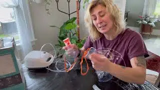 Review of Nebulizer Machine for Adults and Kids,Portable Nebulizer of Cool Mist