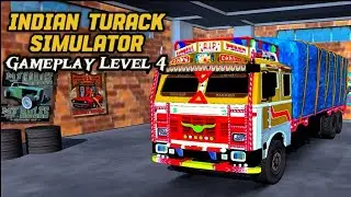 Indian Truck Simulator | Level 4 Gameplay | Heavy Cargo Challenge #gaming #games #gameplay #indian