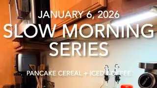 slow morning series: pancake cereal + iced coffee