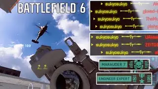 SHOOT DOWN ENEMY HELICOPTER AFTER GAME BEGIN! UMG-40 GAMEPLAY | Battlefield 6