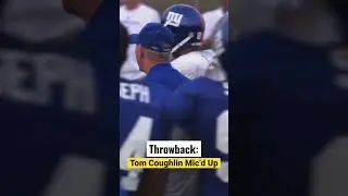 Vintage Tom Coughlin hits different 👀 #shorts #micdup