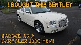 Я купил Chrysler 300c HEMI под маркой BENTLEY | ЖИЗНЬ АВТОДИЛЕРА