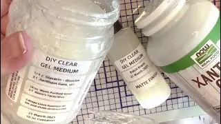 Secret Sauce DIY Base For GEL MATTE MEDIUM - Part 1 of 3