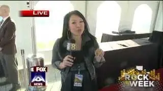 Live on The Red Carpet During Rock Hall's Induction Eve Party