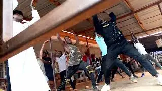 Afro house workshop at Exclusive Educational creative arts tour jinja Uganda Africa mbiko program