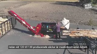 Vedmaskin Japa 365 - troligen marknadens mest kompletta vedmaskin