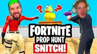 Fortnite Prop Hunt Jacksepiceye BETRAYS me, Hacked (EPIC) $10 000 CHALLENGE