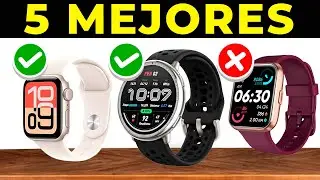 ✅ Los 5 MEJORES SMARTWATCH para IPHONE 2025 | SMARTWATCH AMAZON Calidad Precio