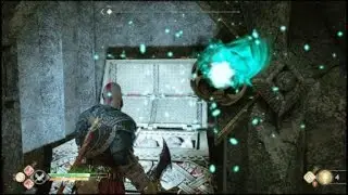 God of War: The mountain Legendary chest + Winds of hel totem puzzle