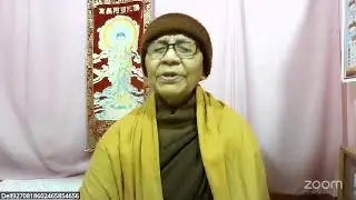 Zoom dhama deshana by Guruma