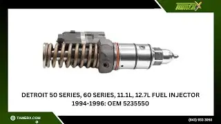 Detroit 50 Series, 60 Series, 11.1L, 12.7L Fuel Injector 1994-1996: OEM 5235550