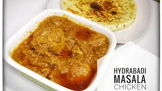 HYDERABADI MASALA CHICKEN RECIPE|easy gravy chicken recipe|