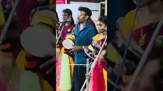 ത്രയമ്പക വനിതാ കാവടി ചിന്ത് 💛❤️ #folkmusic #nadanpatt #chinnalapattu #dance #folksong